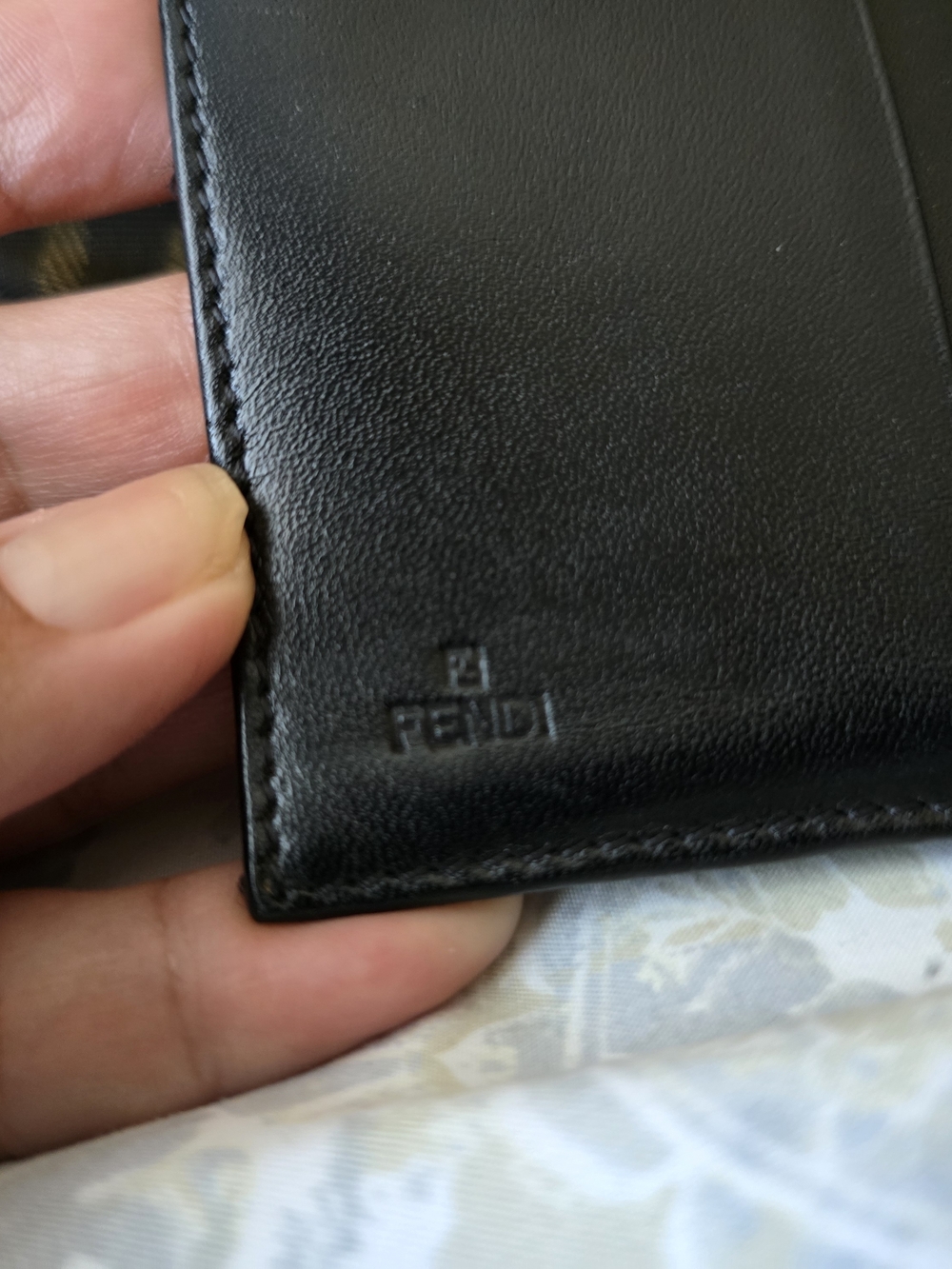 Fendi Brown Monogram Tote Bag with Leather Handles - Picture 13 of 16